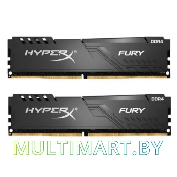 Оперативная память HyperX Fury 2x32GB DDR4 PC4-28800 (HX436C18FB3K2/64)